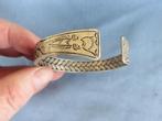 Oude armband met draken - 19e eeuw, Overige materialen, Gebruikt, Ophalen of Verzenden, Zilver
