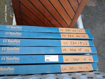 Morsekabels Teleflex CC172 Motor Kabels - Diverse Lengtes beschikbaar voor biedingen