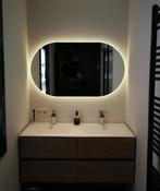 LED spiegel 120x70 cm met verwarming, kleurwissel en dimmer, 100 tot 150 cm, Overige typen, Nieuw, Ophalen of Verzenden