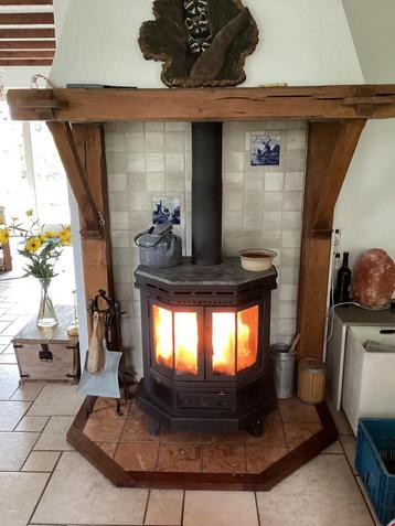 Houtkachel RENY 7,5 KW met speksteen beschikbaar voor biedingen
