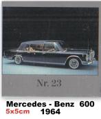 Vp23 verzamelplaatje mercedes benz 600 1964, Ophalen of Verzenden, Zo goed als nieuw, Auto's
