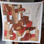 Sjaal van zijde, Picasso 85 x 85 cm, Ophalen of Verzenden, Sjaal