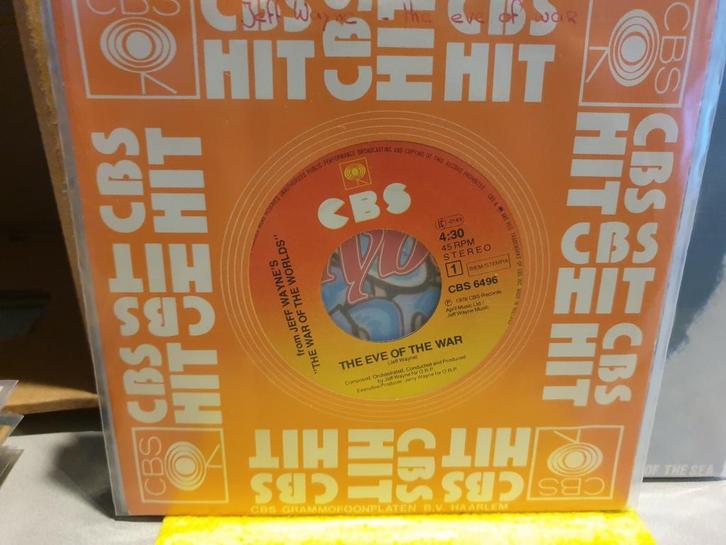 Jeff Wayne - The eve of the war (s4), Cd's en Dvd's, Vinyl Singles, Pop, Ophalen of Verzenden