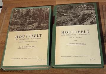 G. Houtzagers. HOUTTEELT gematigde luchtstreek 1+2. 1954 beschikbaar voor biedingen