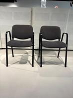 Kantoorstoelen, Huis en Inrichting, Stoelen, Ophalen, Gebruikt, Grijs, Twee
