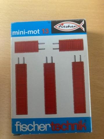 Fischertechnik mini mot 13 (2x) beschikbaar voor biedingen