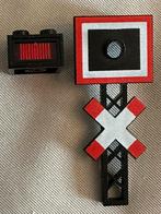 Lego trein overweg Signal 12v red light, Ophalen of Verzenden, Gebruikt, Lego