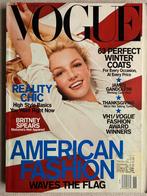 Vintage Vogue USA Magazine - November 2001 Britney Spears, Verzenden, Gelezen, Glossy