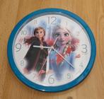 Disney Frozen wandklok (diameter: 25 cm), Kinderen en Baby's, Kinderkamer | Inrichting en Decoratie, Zo goed als nieuw, Ophalen