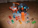 Hot wheels racebaan met draaimolen, Ophalen, Racebaan, Zo goed als nieuw, Hot Wheels