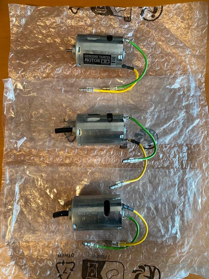 3x Tamiya RS 540 SH Mabuchi motor (alle 3 voor € 12,-), Hobby en Vrije tijd, Modelbouw | Radiografisch | Auto's, Nieuw, Onderdeel