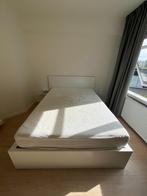 IKEA Malm bed - 1.40x2.00m - wit - met lades, Huis en Inrichting, Slaapkamer | Bedden, Ophalen, Wit, Tweepersoons, 140 cm