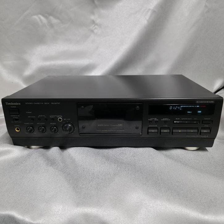 Technics RS-BX747 Cassettedeck - Topklasse!, Audio, Tv en Foto, Cassettedecks, Ophalen of Verzenden