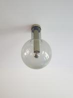 Vintage Raak Amsterdam maxi Globe plafondlamp 1968, Vintage design, Mid Cenetury Modern, Retro, Gebruikt, Ophalen, Glas