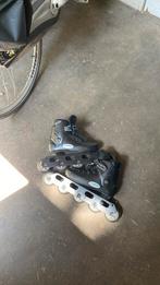 Skeelers zwart, Sport en Fitness, Overige merken, Gebruikt, Inline skates 5 wielen, Kinderen