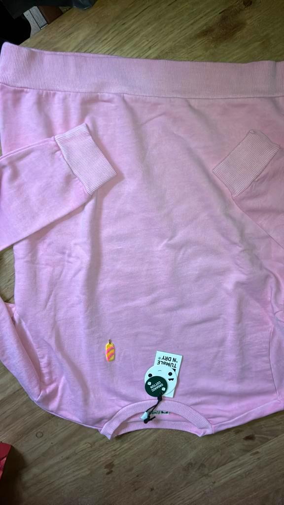 Nieuwe roze trui mt 146/152 tumble ‘n dry, Kinderen en Baby's, Kinderkleding | Maat 146, Nieuw, Meisje, Trui of Vest, Ophalen of Verzenden