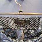 Ted Baker blauwe pantalon + subtiel patroon maat 30/M 49286, Kleding | Dames, Maat 38/40 (M), Blauw, ., Ted Baker
