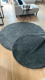 2 ronde vloerkleden, Huis en Inrichting, Stoffering | Tapijten en Kleden, Ophalen, Zo goed als nieuw, Rond, 100 tot 150 cm