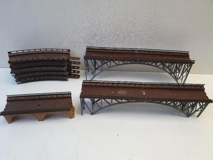 FALLER Restant H0 bruggen B-545+B-546+B-548 Marklin M rails, Hobby en Vrije tijd, Modeltreinen | H0, Gebruikt, Brug, Tunnel of Gebouw