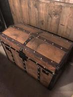 Scheepskist (antiek), Huis en Inrichting, Woonaccessoires | Kisten, Ophalen, Gebruikt, 50 tot 100 cm, 50 tot 75 cm