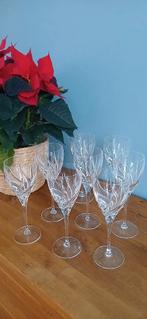 Wijnglazen Kristal 8x, Verzamelen, Glas en Borrelglaasjes, Ophalen, Zo goed als nieuw, Overige typen