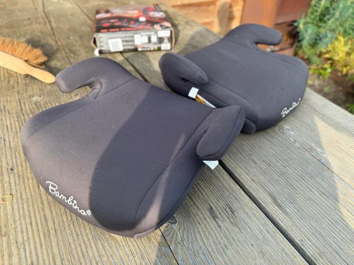 Bambino autostoel verhogers (2 stuks), Kinderen en Baby's, Autostoeltjes, Zo goed als nieuw, Overige merken, 22 t/m 36 kg, Autogordel