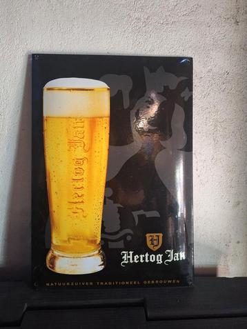 Hertog Jan Bier Emaille Reclamebord  beschikbaar voor biedingen