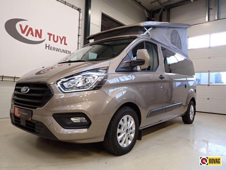 Ford Nugget PLUS Automaat Zonnepaneel 360 W, Caravans en Kamperen, Campers, Bedrijf, tot en met 4, Buscamper of Camperbus, Ford