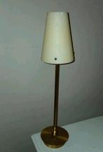 2 Schemerlampjes Creme/Goud, Ophalen of Verzenden