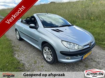 Peugeot 206 CC 1.6-16V TOPSTAAT! beschikbaar voor biedingen