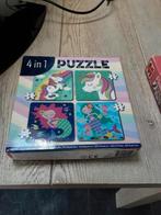 Kinderpuzzel 4 in 1  mijn liddel pony, Ophalen, Meer dan 50 stukjes, Gebruikt