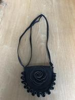 klein zwart halfrond tasje, Ophalen of Verzenden, Zo goed als nieuw, Zwart, Schoudertasje