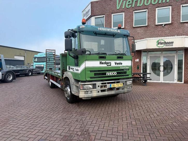 Iveco ML 120 ML120E18 Eurocargo machine transporter / euro3, Auto's, Vrachtwagens, Bedrijf, Te koop, Iveco, Diesel, Euro 3, Handgeschakeld