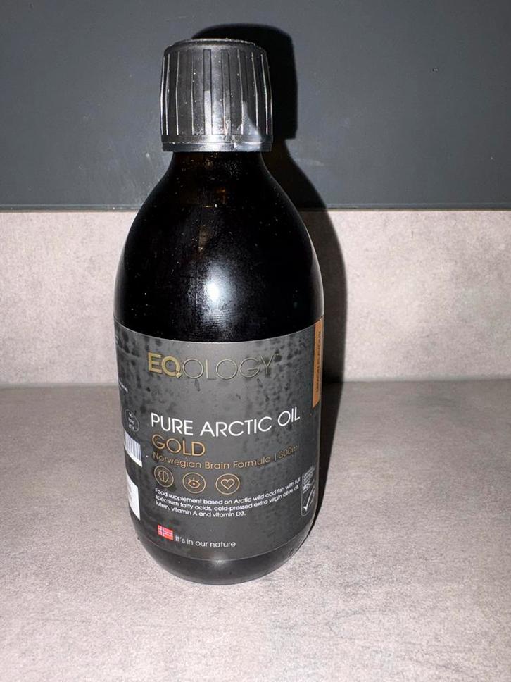 Eqology Pure Arctic Oil Gold nieuw in doos., Sport en Fitness, Gezondheidsproducten en Wellness, Nieuw, Poeder of Drank, Ophalen of Verzenden