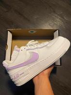 Nike Air Force 1 Shadow Wit/Lila - Maat 41 - Nieuw, Kleding | Dames, Schoenen, Wit, Nike, Nieuw, Ophalen of Verzenden