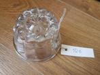 Leerdam puddingvorm glas 1878-1915 doorsnede 10 cm, Antiek en Kunst, Antiek | Glas en Kristal, Ophalen of Verzenden