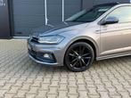 Volkswagen polo 1.0 TSI 2019 Pano/R-LINE/Nap/Garantie, Auto's, Voorwielaandrijving, Leder en Stof, Origineel Nederlands, Bedrijf