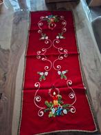 Geborduurd kerstloper, Ophalen of Verzenden, Zo goed als nieuw, Rechthoek, Binnen