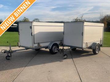 Saris gesloten aanhanger met rolluiken TOPPER beschikbaar voor biedingen