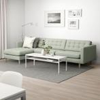 IKEA LANDSKRONA 4-zitsbank met chaise longue, Huis en Inrichting, Ophalen, 250 tot 300 cm, 125 tot 150 cm, Hoekbank