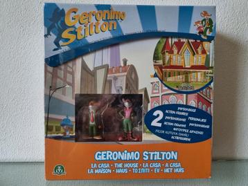 GERONIMO STILTON,2010,THE HOUSE+2POPPETJES, Gesealed, Nieuw! beschikbaar voor biedingen