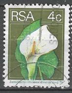 Zuid-Afrika 1974 - Yvert 362 - Witte Aronskelk (ST), Postzegels en Munten, Postzegels | Afrika, Zuid-Afrika, Ophalen, Gestempeld
