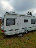 LMC 475 TE +2 APARTE BEDDEN+MOVER+DAKLUIFEL ETC. SUPERMOOI!, Caravans en Kamperen, Caravans, Standaardzit, Bedrijf, 4 tot 5 meter