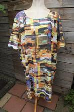 Jurk gekleurd La Lemon mt 48 Vaste prijs, Kleding | Dames, Jurken, Overige kleuren, Maat 46/48 (XL) of groter, Ophalen of Verzenden