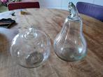 leuke glazen fruitdecoratie, vaas, appel, peer., Huis en Inrichting, Woonaccessoires | Overige, Ophalen of Verzenden, Zo goed als nieuw