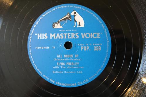 Elvis Presley All shook up 78 toeren jukebox Wurlitzer 78rpm, Cd's en Dvd's, Vinyl | Rock, Gebruikt, Rock-'n-Roll, 10 inch, Ophalen of Verzenden