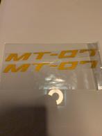Yamaha MT-07 stickers geel/goud MT-07  €10,00 incl verzend, Motoren