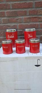 Set Blikken:, Verzamelen, Blikken, Ophalen of Verzenden, Zo goed als nieuw, Koffie
