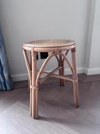 Jysk Rotan kruk rond, Ophalen of Verzenden, Zo goed als nieuw, Hout