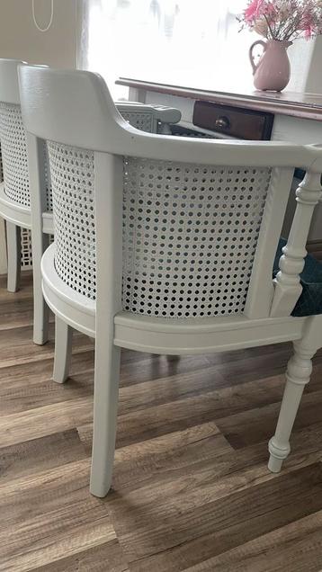 4 Stoelen met Beklede Zitting beschikbaar voor biedingen
